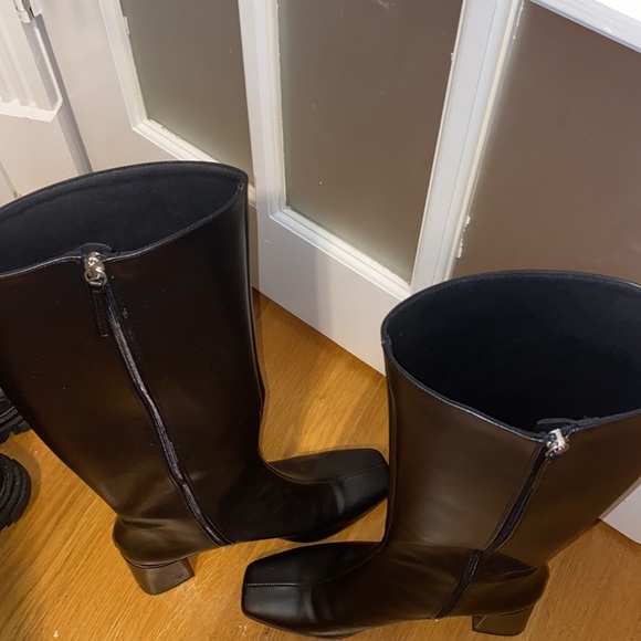 COPY - Alohas black vegan leather knee high boots - Picture 9 of 9